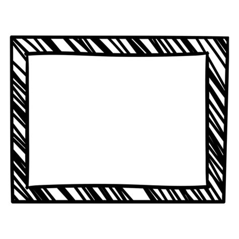Download Diagonal lines frame doodle - Transparent PNG & SVG vector ...