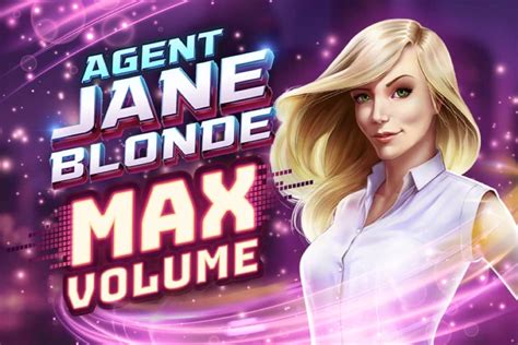 Play Agent Jane Blonde Max Volume Slot Online Slots Lottomart Games
