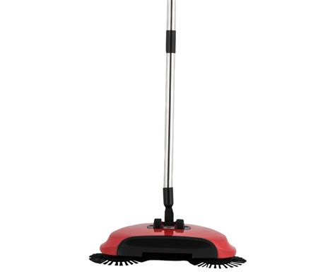 The Spin Sweeper Cordless Rotating Broom Red Au