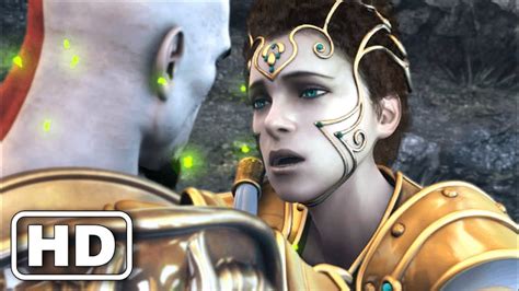 Kratos Kills Athena Scene God Of War 2 4k Ultra Hd Youtube