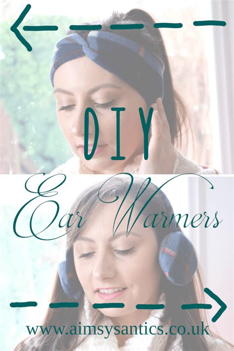 Diy Ear Warmers Easy Sew Headband And Earmuffs Aimsys Antics