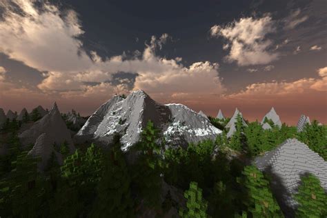 Realistic Custom Terrain Minecraft Map