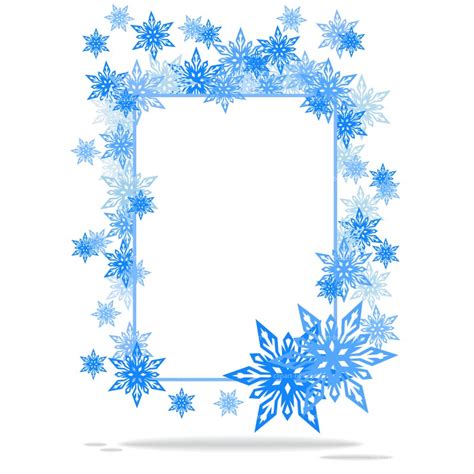 Snowflake Borders Clipart 10 Free Cliparts Download Images On