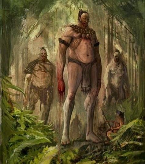 The White Giants Described By Native Americans From North America