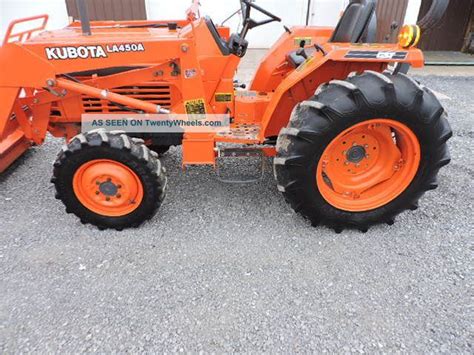1996 Kubota L2650 Compact Tractor Loader 4x4 Glide Shift 3 Point Hitch