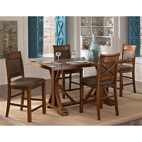 Find gaming chairs, accent chairs, chaise loungers, armchairs and more at value city furniture. Greenfield Walnut Dining Room Counter-Height Table ...