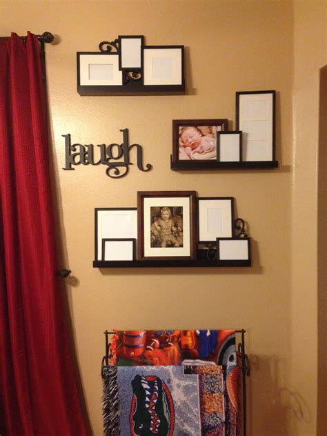 My gallery wall I just finished putting up!!! Have to paint some of the frames black and of ...