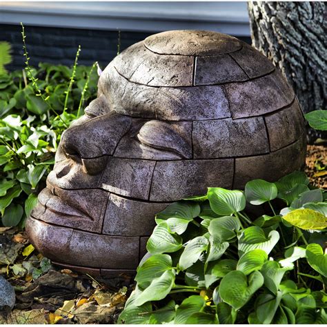 Amazing Face Uk Glass Garden Art Sculpture Garden