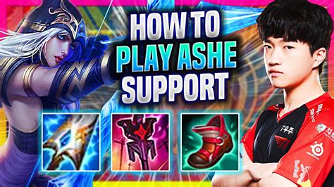 LEARN HOW TO PLAY ASHE SUPPORT LIKE A PRO T1 Keria Plays Ashe