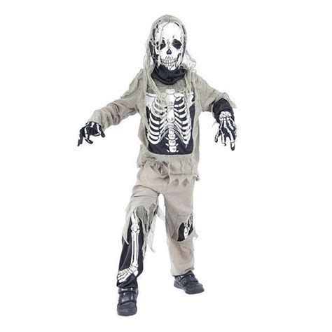 Skeleton Zombie Kids Halloween Costume
