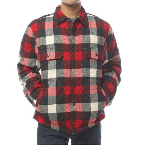 Washed duck insulated active jac. Woolrich Men's Quilted Mill Wool Shirt Jac - Mountain Steals