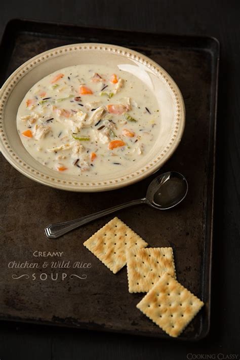 In a large stock pot melt butter over medium heat. Creamy Chicken and Wild Rice Soup - Cooking Classy