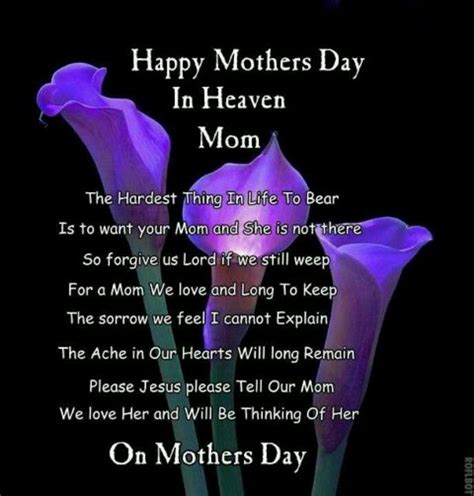 Happy mother's day to my mother-in-law in heaven! We all miss you