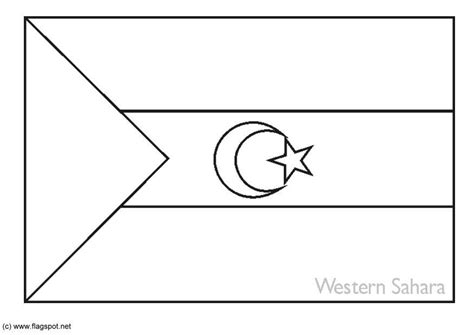 Rapia kuning09 Kleurplaat Vlag Ethiopië