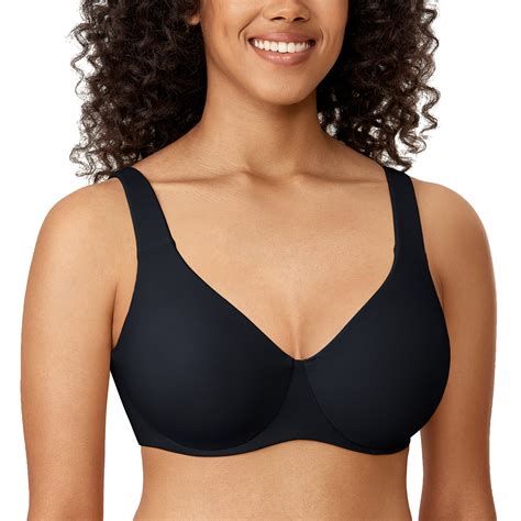 Aisilin Womens Minimizer Bra Plus Size Unlined Full Coverage Smooth