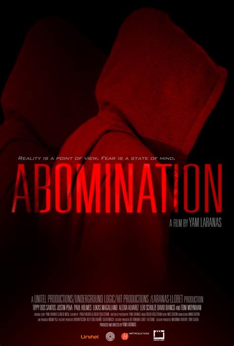 check the first poster art for yam laranas abomination