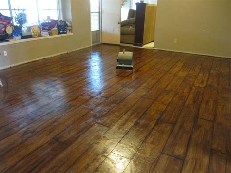 Flooring ideas for bathroom from tiles, stone to vinyl and wood. Creative Ideas Using Concrete Floor Paint - Flooring Stuffs Ideas