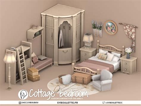 cottage cc sims 4 syboulette custom content for the sims 4