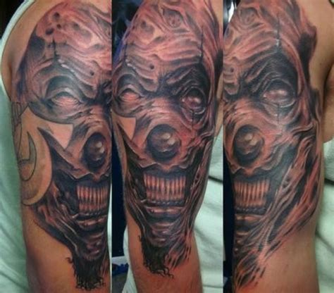 100 Clown Arm Tattoo Design Png  2023