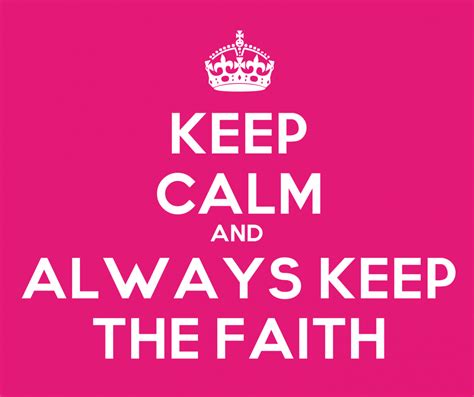 Keep The Faith Joy4life Ministries