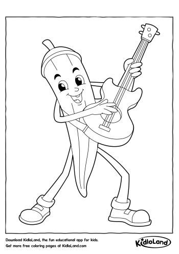 Okra Coloring Page Coloring Pages