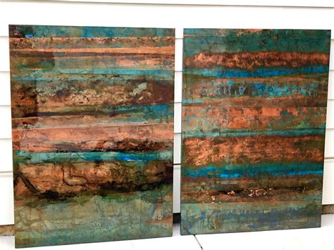 Copper Patina Wall Art — Copper