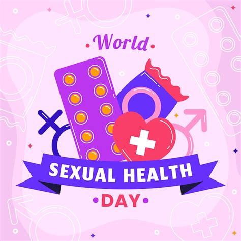 Premium Vector Flat World Sexual Health Day Illustration