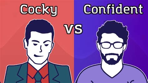 Confident Vs Cocky Animated Youtube
