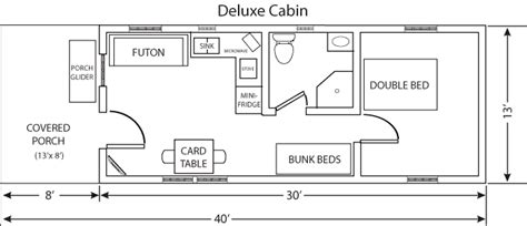 Let's find your dream home today! 16 X 40 Cabin Floor Plans | Cabin floor plans, Floor plans ...
