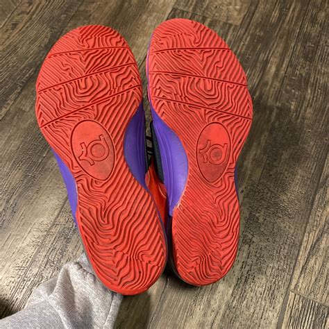 Size 7 (GS) - Nike KD 7 Low Hyper Punch for sale online | eBay