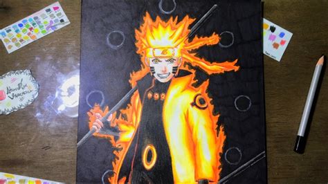 Drawing Naruto Rikudou Sennin Mode Youtube