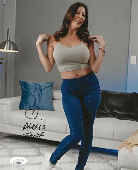 alexis fawx adult video star signed hot 8x10 photo autographed proof 12 jsa autographia