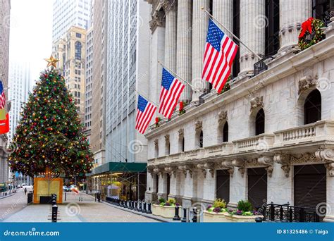 Famous Wall Street In New York City Nyc Usa Editorial Photo Image