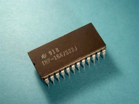 National Semiconductor Imp 16 16bit Cpu Informática Circuito