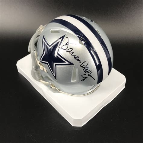 Legends Cowbabes Darren Woodson Signed Mini Helmet The Official Auction Site Of The National