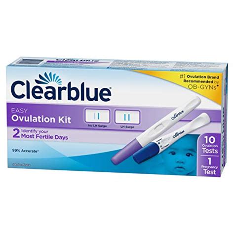 Clearblue Ovulation Complete Starter Kit 10 Ovulation Tests And 1