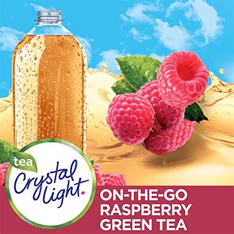 Crystal Light Raspberry Green Tea Drink Mix 120 On The Go Packets 12