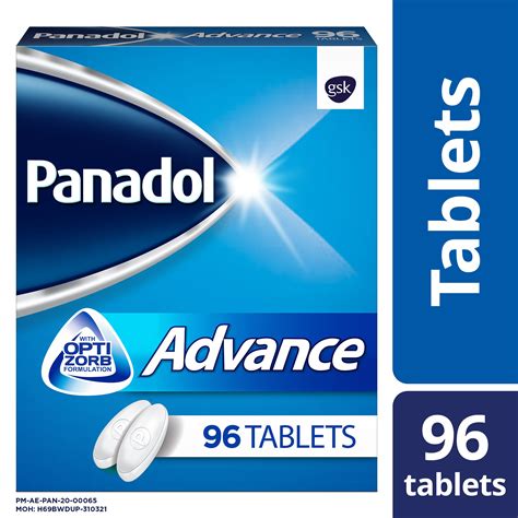 Panadol Advance 96 Tablets Medicina Pharmacy Medicina Online