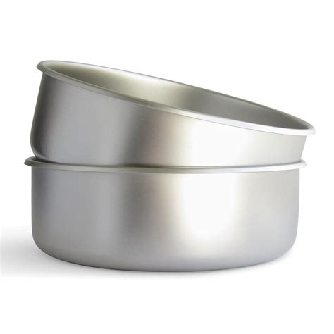 Ceramic dog bowls make great water bowls because they are fairly heavy. Stainless Steel Dog Bowls - MADE IN THE USA | Basis Pet