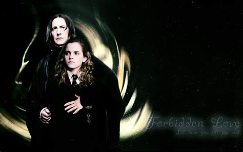 Hermione And Snape Hermione And Severus Wallpaper 7700934 Fanpop