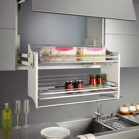 Pull Down Shelves For Kitchen Wall Cabinets