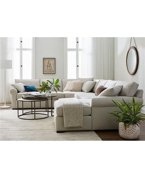 Macys home store furniture de macy s office photo glassdoor. Furniture Astra Fabric Sectional Collection, Created for ...