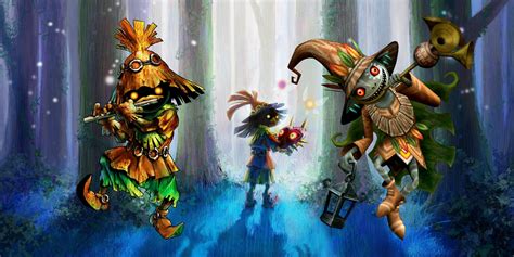 Every Zelda Game That Features Skull Kid And How Theyre Different