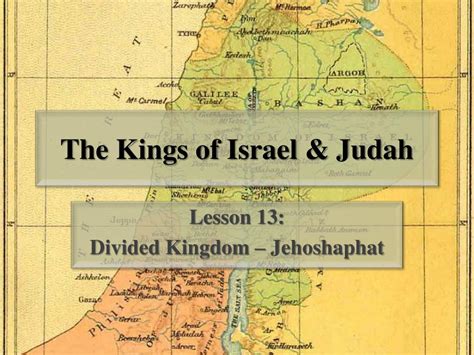 Ppt The Kings Of Israel And Judah Powerpoint Presentation Free