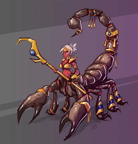 Scorpion Lady By Sodano On Deviantart In 2021 Concept Art Characters