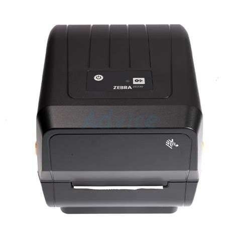 It has a single led indicator and single button, making it easy to identify printer status. Printer Barcode Zebra ZD220