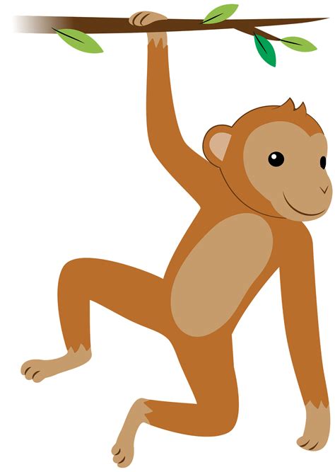 Hanging Monkey Clipart Free