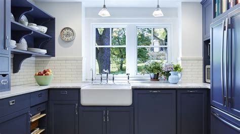 Read this before you paint your kitchen cabinets navy kitchen. Blue Cabinets In Kitchen | Atcsagacity.com