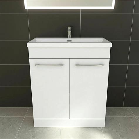 An island also creates a space where food as well as good times can be shared when preparing food. high gloss vanity, 600mm Gloss White Floor Standing Vanity ...