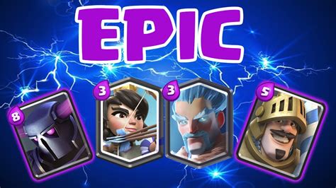 Epic And Legendaries Only Clash Royale Troll Battle Deck Youtube